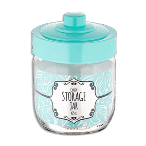 Hane Blue 425ml Candies Jar
