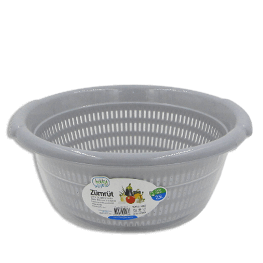Hobby Life 2.5L Grey Emerald Strainer with Bowl
