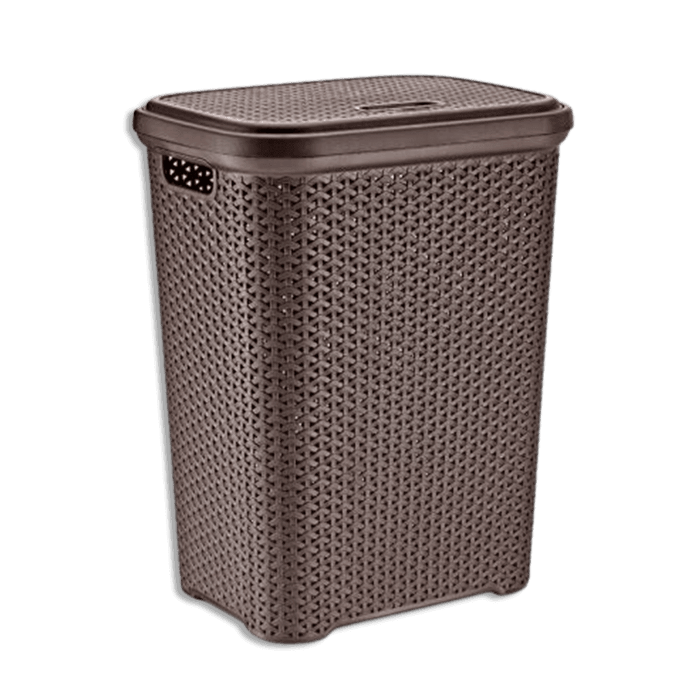 Hobby-Life-35L-Brown-Rattan-Laundry-Basket