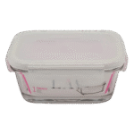 Lav Recangular Glass Storage Box with Lid