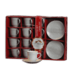 Momaz Set of 12pcs Coffee Cups With Saucer