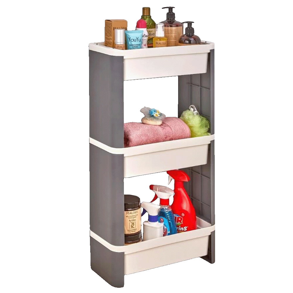 Motiev Grey 3-Tier Stand (Sold Empty) - Freeshop