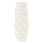 Nordic White Long Diamond Vase
