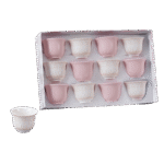 Ornamented Rose Coffee Cups Set