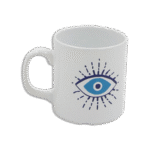 Porcelain Blue Eye Mug