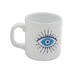 Porcelain Blue Eye Mug