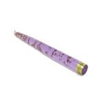 Purple with Gold Pattern Plexi Candle