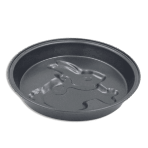 Round Cake Pan with Rabbit Base