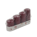 Set of 4 sizes Raseberry Candles