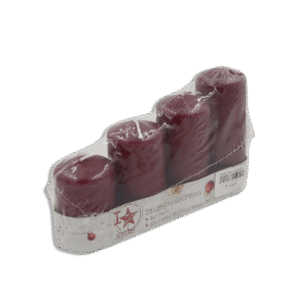 Set of 4 sizes Raseberry Candles