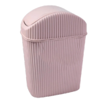 Sun Plast Pink 6L Patterned Dustbin