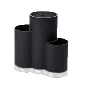 Sun Plast Black Knives and Spoons Rack