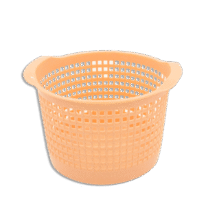 Sun Plast Orange Round Strainer