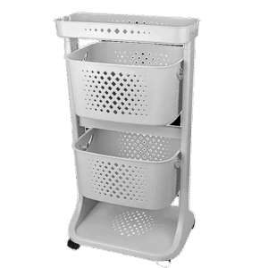 Titiz Creamy Multi-Purpose Layered Storage Basket