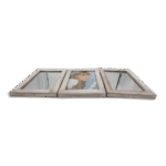 Triple Wooden 13x18cm Photo Frame