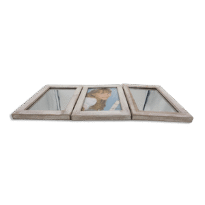 Triple Wooden 13x18cm Photo Frame
