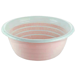 Tuffex 10L Patterned Bowl with Strainer