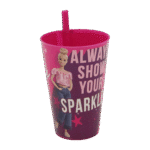 Tuffex Barbie Squad Cup with Straw