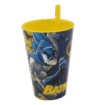 Tuffex Batman Cup with Straw