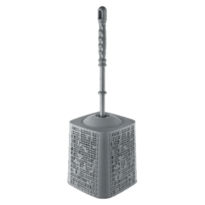 Tuffex Grey Knitted Turkish Toilet Brush