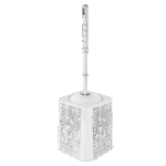 Tuffex White Knitted Turkish Toilet Brush