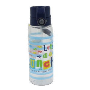 Tuffex Letters Bottle with Straw and Lock