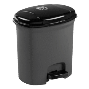 Tuffex 14L Grey Pedal Dustbin