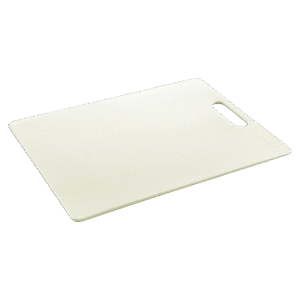 Tuffex 33x24cm Off-White Plastic Cutting Board