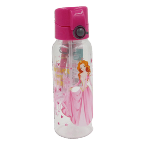 Tuffex Princess Bottle With Straw And Lock