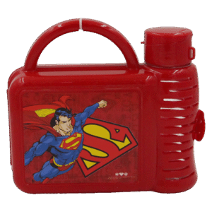 Tuffex Superman Lunch Box with Bottle