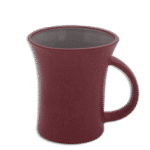 Turkish Dark Red Glass Mug