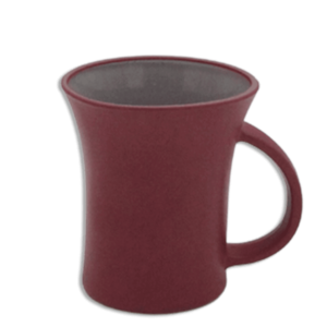 Turkish Dark Red Glass Mug