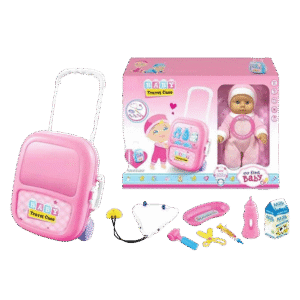 Baby Doll with Travel Bag and Accessories