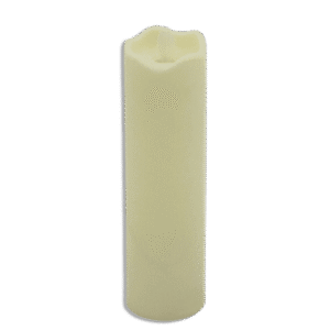 Beige Battery Candle 17.5cm