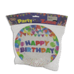 Birthday Designed Plates 6pcs