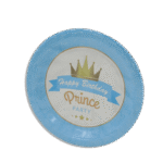 Blue Prince Birthday Plates 10pcs