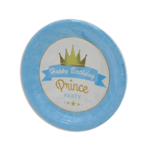 Blue Prince Birthday Small Plates 10pcs