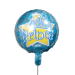 Blue Prince Helium Balloon