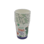 Dinosaur Birthday Designed Cups 10pcs