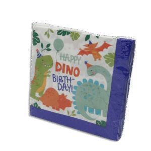 Dinosaurs Birthday Designed Napkin 40pcs