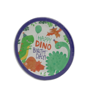 Dinosaurs Birthday Designed Small Plates 10pcs