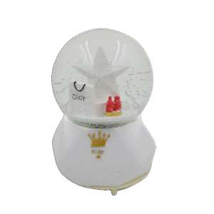 Dior Star White Snow Ball with Music
