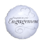 Engagement Helium Balloon