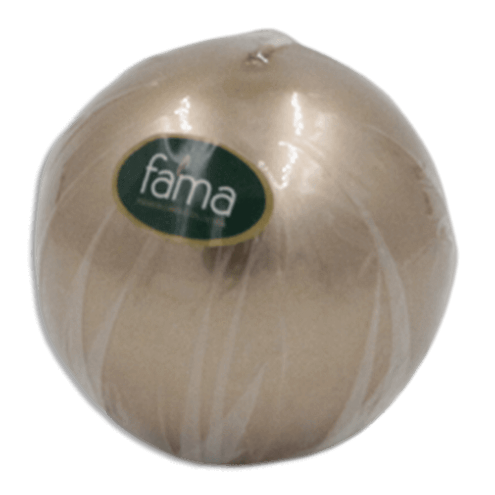 Fama-10cm-Bronze-Round-Candle