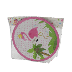 Flamingo Birthday Plates 10pcs