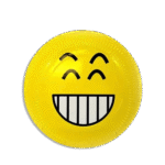 Happy Face Emoji Cartoon Birthday Plate 10pcs