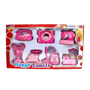 Happy Family 7 in 1 Mini Household Toys