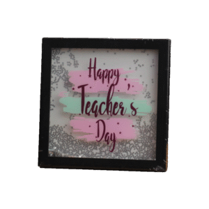 Happy Teacher's Day Black Portrait