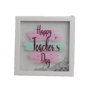 Happy Teacher's Day White Portrait