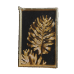 Leaf Black & Gold Portrait